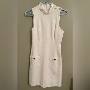 White House Black Market Sleeveless Shift dress - White - Size 00